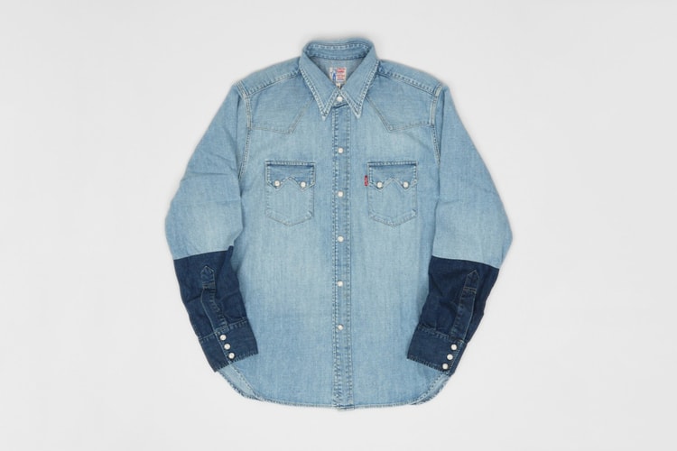 Levi's Vintage Clothing Customised Sawtooth Denim Shirt