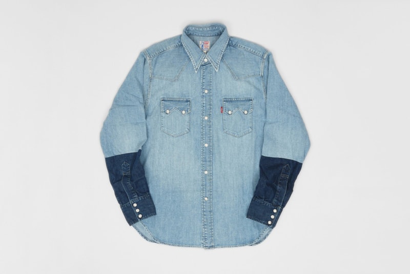 Levi's Vintage Clothing Customised Sawtooth Denim Shirt
