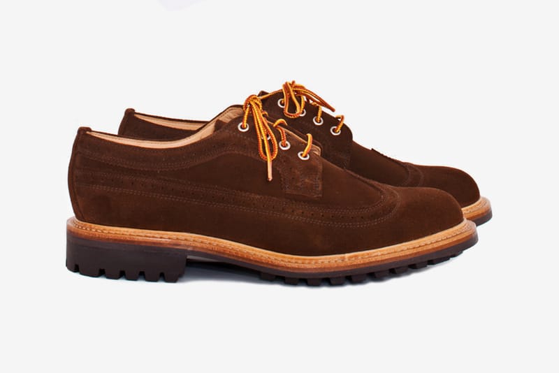 Mark McNairy for Tres Bien Shop "Snuff Brown" Long Wing Brogue