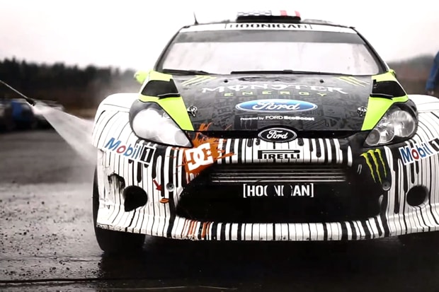 Monster World Rally: Ken Block tests Ford Fiesta H.F.H.V. in Twin Peaks Territory