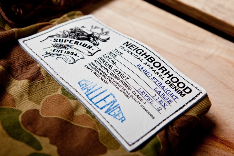 NEIGHBORHOOD x CHALLENGER Camouflage Tote Bag