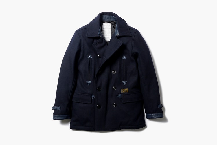 NEIGHBORHOOD Classic Wool Pea Coat