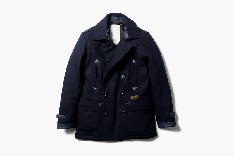 NEIGHBORHOOD Classic Wool Pea Coat