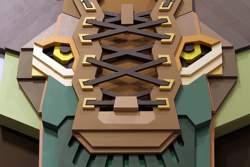 Nike Sportswear x Sicksystems 'The Wolf" Plywood Sculpture