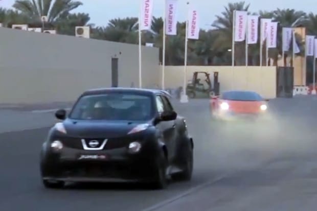 Nissan Juke-R Street Race in Dubai Video