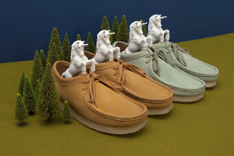 Oi Polloi x Clarks Originals Unicorn Leather Wallabee Pack
