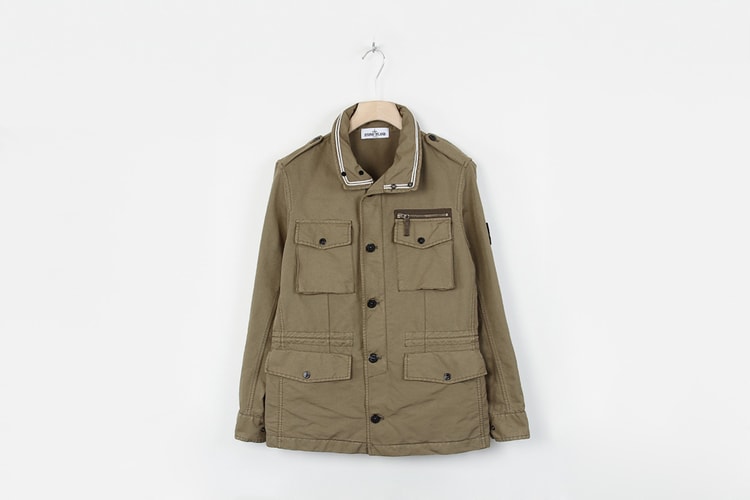 Stone Island David TC Khaki Field Jacket