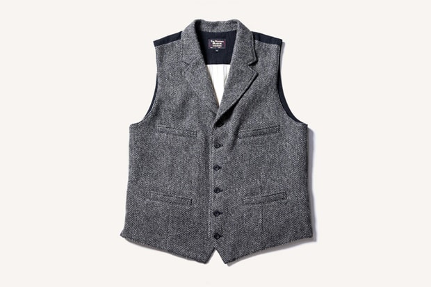 The Rugged Museum BIRDS EYE TWEED LAPELED VEST