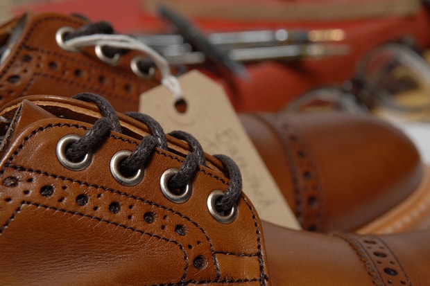 Tricker’s for End Hunting Co. Burnished Toe Cap Brogue & Boot