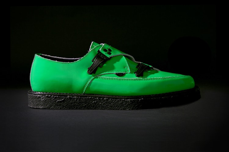 Underground for Mugler Neon Patent Leather Shoe