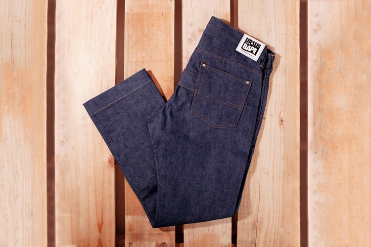 URSUS BAPE 5POCKET-EXTRA WIDE RIGID DENIM