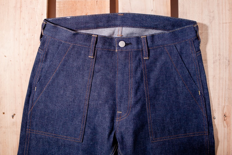 URSUS BAPE 5POCKET-EXTRA WIDE RIGID DENIM