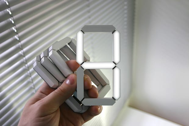 Vadim Kibardin "White + White" Clock