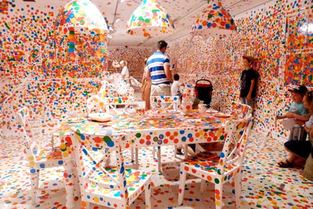 Yayoi Kusama "The Obliteration Room" @ Queensland Gallery of Modern Art