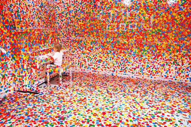 Yayoi Kusama "The Obliteration Room" @ Queensland Gallery of Modern Art