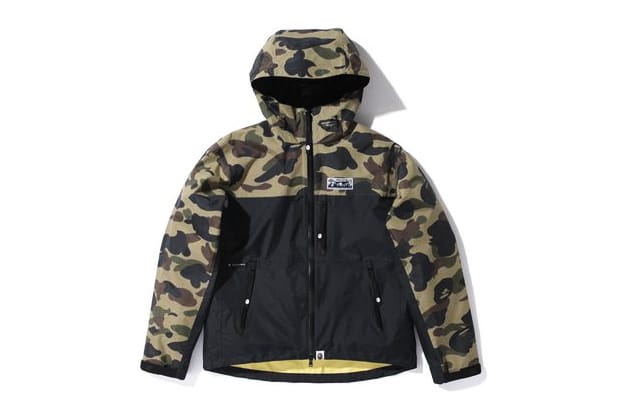 A Bathing Ape 1ST CAMO PERTEX NYLON LIGHT WEIGHT JACKET