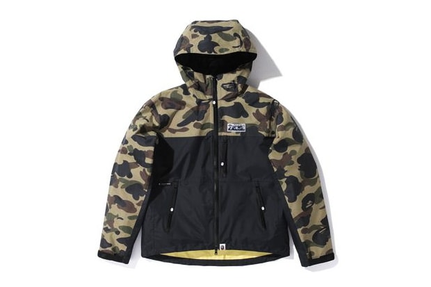 A Bathing Ape 1ST CAMO PERTEX NYLON LIGHT WEIGHT JACKET