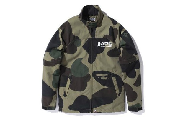 A Bathing Ape GIANT 1ST CAMO RAIN JACKET