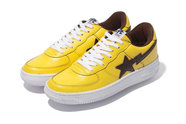 A Bathing Ape LEATHER BAPE STA