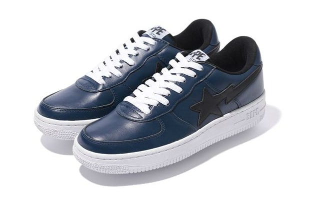 A Bathing Ape LEATHER BAPE STA