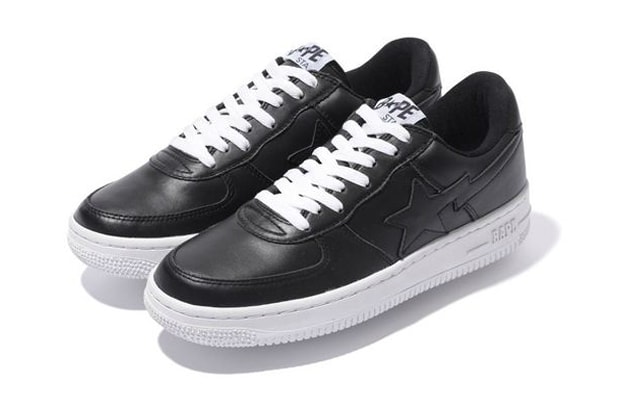 A Bathing Ape LEATHER BAPE STA