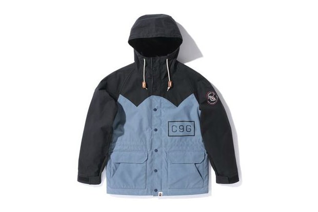 A Bathing Ape OILED CLOTH MOUNTAIN PARKA