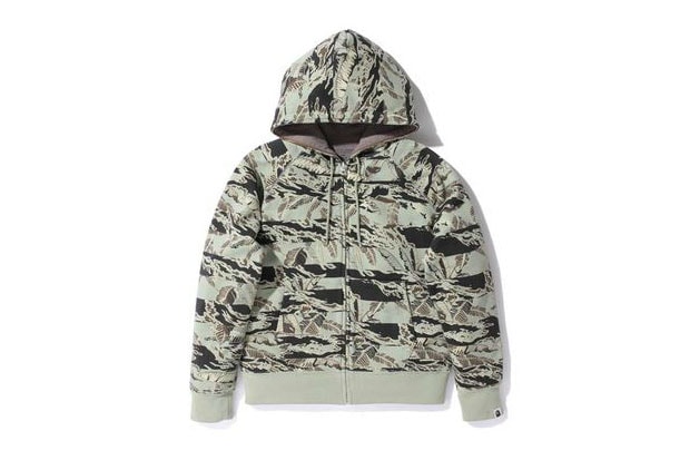 A Bathing Ape TIGERLEAFCAMO REVERSIBLE FULL