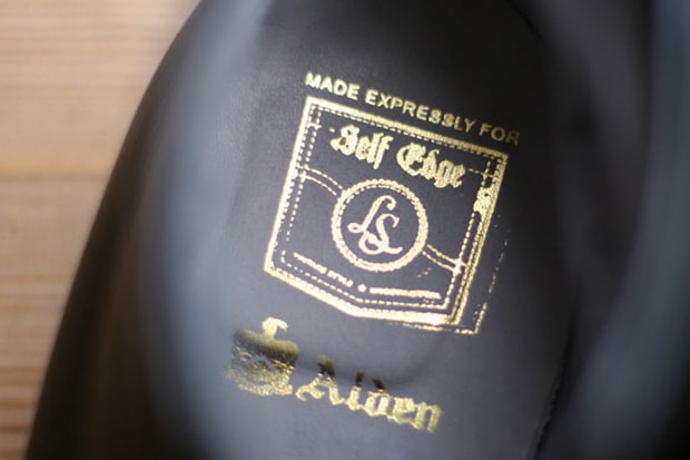 Self Edge x Leather Soul x Alden Boots