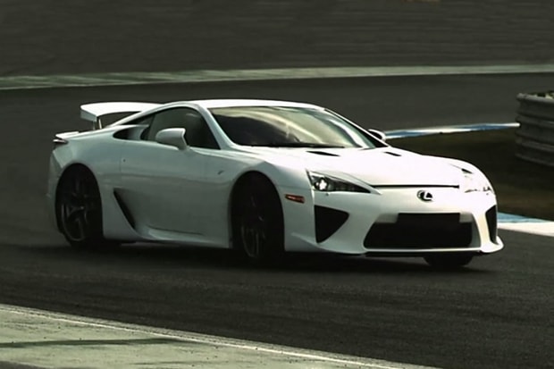 Alex Wurz Behind the Wheel of the Lexus LFA Video