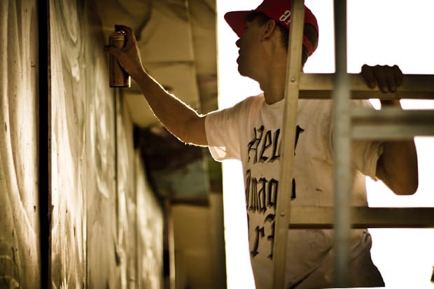 Anthony Lister in Los Angeles 