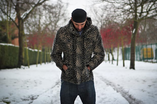 B-Side by Wale Custom Leopard Print Parka