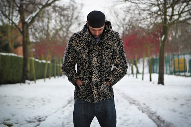 B-Side by Wale Custom Leopard Print Parka