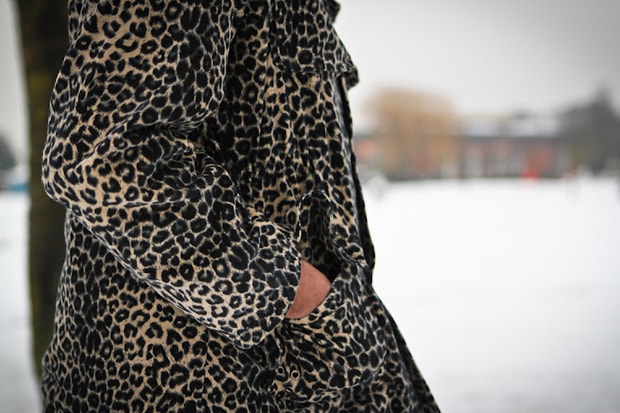 B-Side by Wale Custom Leopard Print Parka