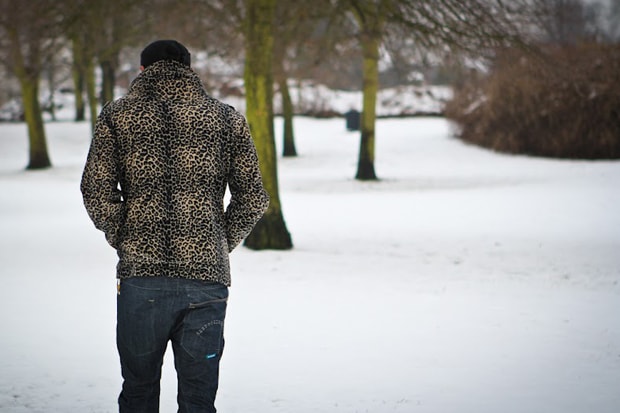 B-Side by Wale Custom Leopard Print Parka