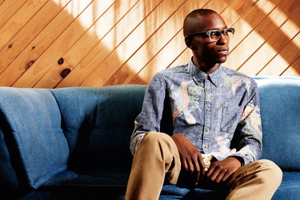 Ben Sherman Bird Print Button-Down