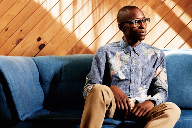 Ben Sherman Bird Print Button-Down