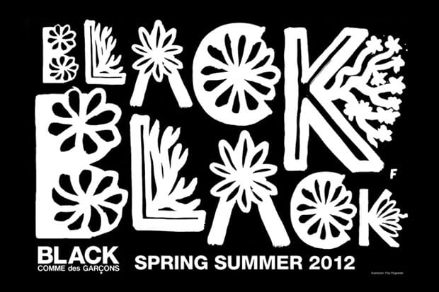 Black COMME des GARÇONS 2012 Spring/Summer Collection Announcement