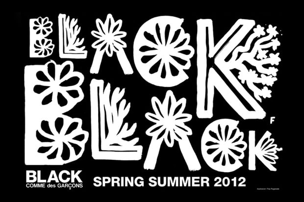 Black COMME des GARÇONS 2012 Spring/Summer Collection Announcement