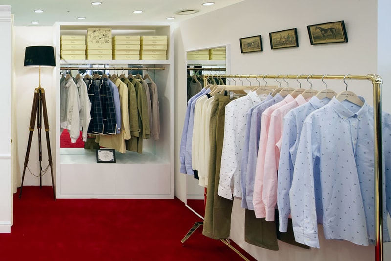 Boutique Maison Kitsune Galleria Seoul Opening