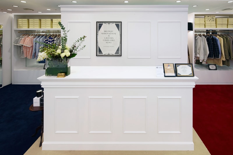 Boutique Maison Kitsune Galleria Seoul Opening