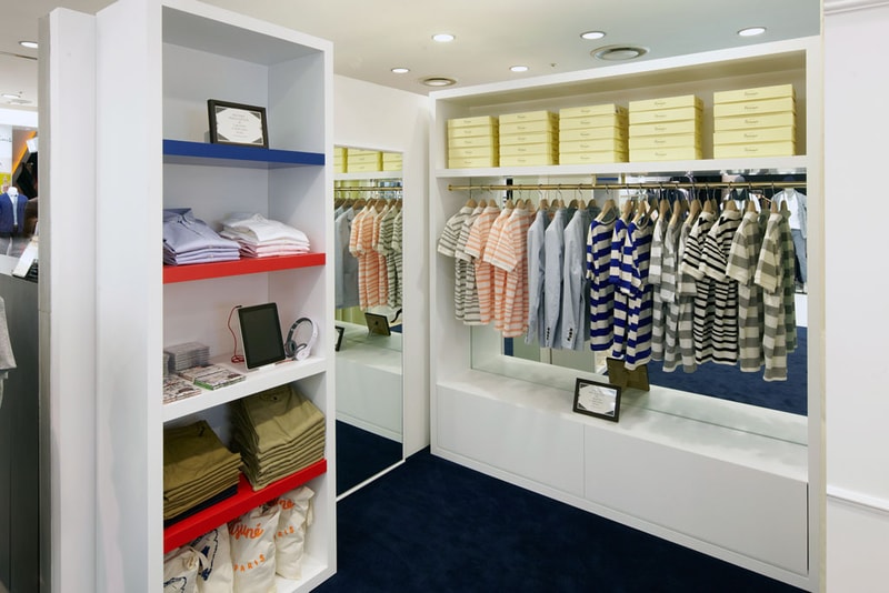 Boutique Maison Kitsune Galleria Seoul Opening