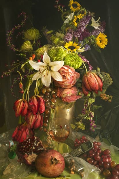 David LaChapelle "Earth Laughs in Flowers" Exhibition @ Robilant & Voena Gallery