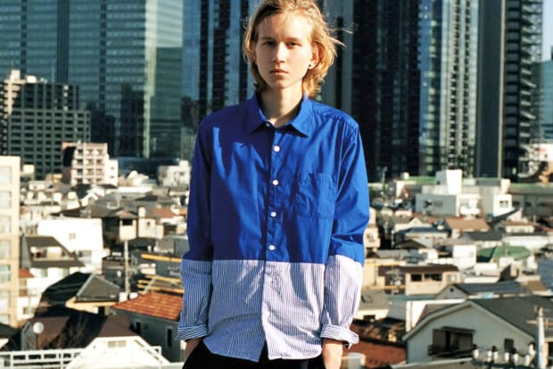 GRIND: uniform experiment 2012 Spring/Summer "BLUE & BLACK" Editorial