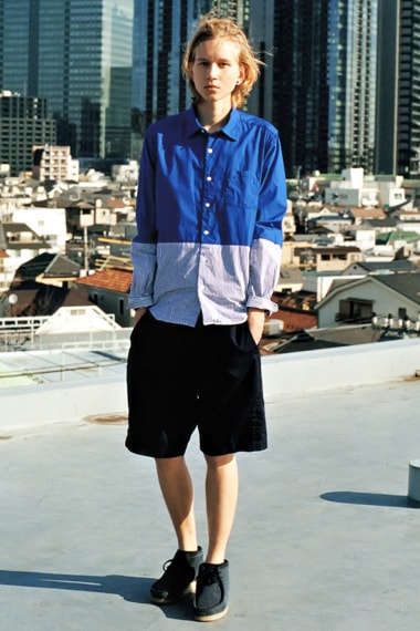 GRIND: uniform experiment 2012 Spring/Summer "BLUE & BLACK" Editorial