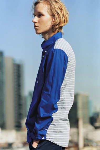 GRIND: uniform experiment 2012 Spring/Summer "BLUE & BLACK" Editorial