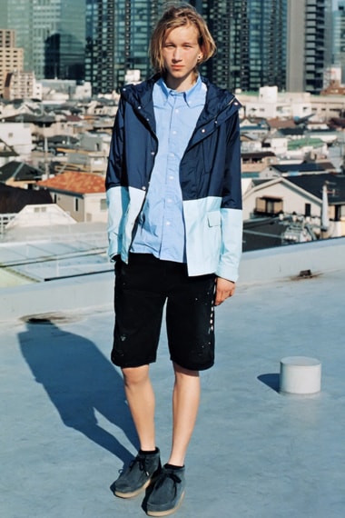GRIND: uniform experiment 2012 Spring/Summer "BLUE & BLACK" Editorial