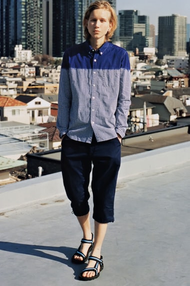 GRIND: uniform experiment 2012 Spring/Summer "BLUE & BLACK" Editorial