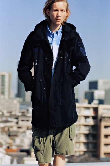 GRIND: uniform experiment 2012 Spring/Summer "BLUE & BLACK" Editorial