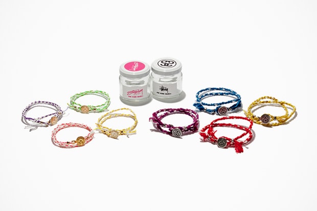 Stussy × JAM HOME MADE "Rope Bracelet" 