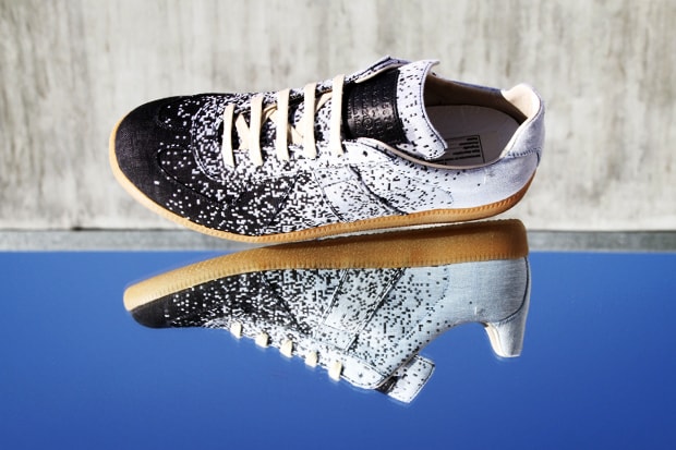 Maison Martin Margiela 2012 Spring/Summer Pixelated Low Top Sneakers